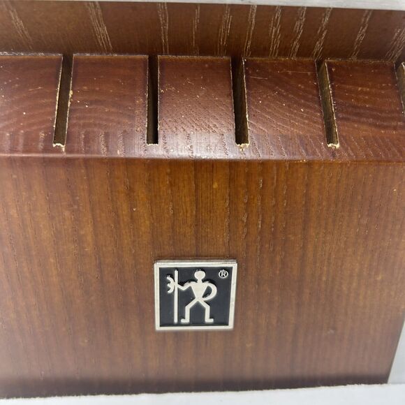 JA Henckels Modernist Knife-Sharpening Block, Holds 12 Knives, 1 Pr Shears - Picture 4 of 12